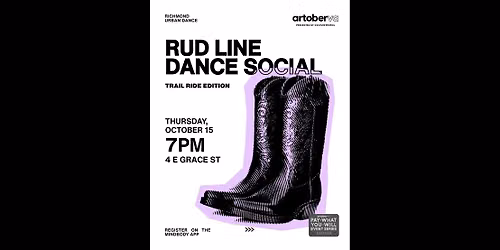 RUD Line Dance Social: Trail Ride Edition