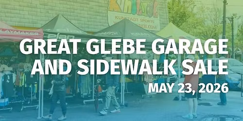 Great Glebe Garage and Sidewalk Sale