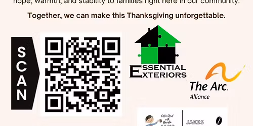 Operation Stuffed & Smiling - a Partnership between Essential Exteriors, Jakes Baristas & The ARC