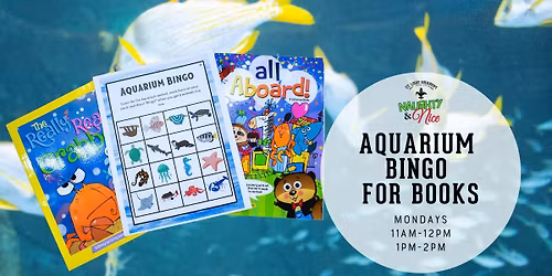 Aquarium Bingo for Books - Mondays