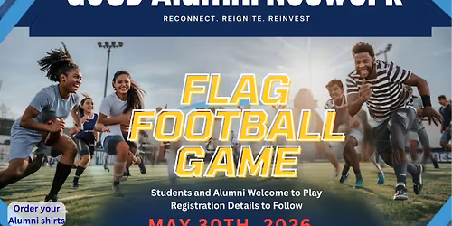 GCSD Alumni Network Flag Football Game 2026
