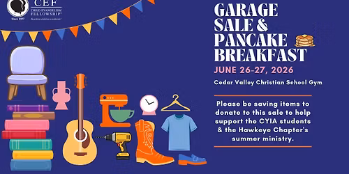 Garage Sale & Pancake Breakfast