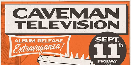 Caveman Television album release party
