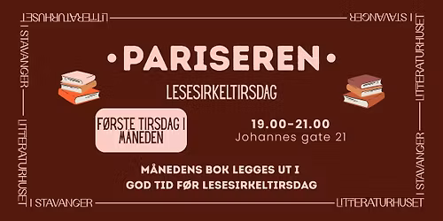 Pariseren: Lesesirkeltirsdag