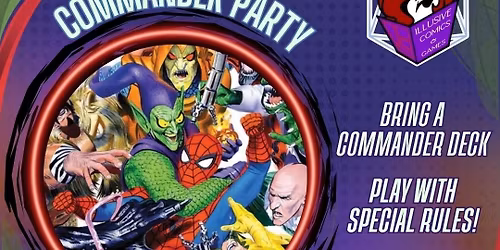 MTG x Spider-man Commander Party