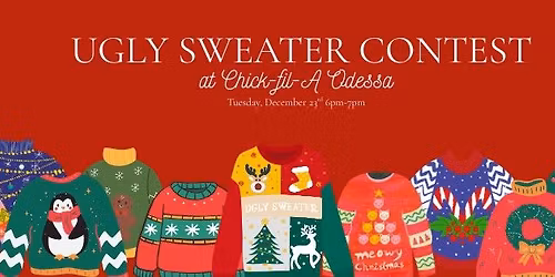 Ugly Sweater Contest