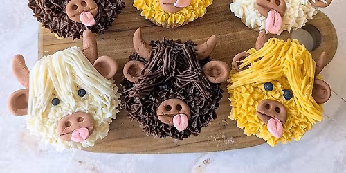 Highland Cow Cupcake Decorating Class
