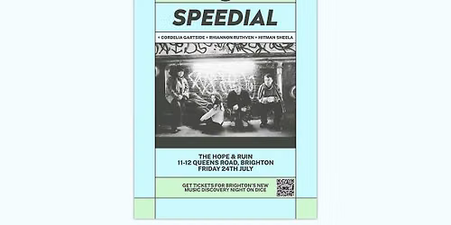 Hidden Herd Presents: Speedial + Cordelia Gartside + Rhiannon Ruthven + Hitman Sheela