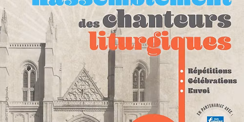 Rassemblement des chanteurs liturgiques de l'ouest - Samedi 14 novembre 2026