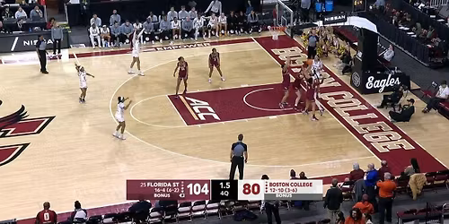 Boston College Eagles at Florida State Seminoles Womens Basketball