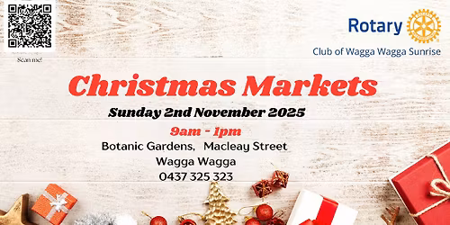 2025 Sunrise Rotary Christmas Markets