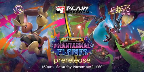 Pok\u00e9mon - Prerelease - Phantasmal Flames
