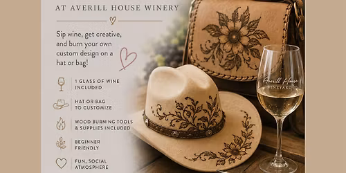Hat or Bag Burning: WIne Down & Craft at Averill House