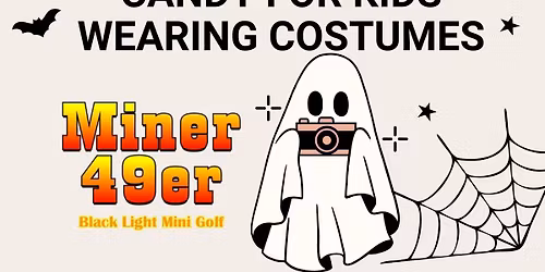 Kids Mini Golf and Trick or Treating