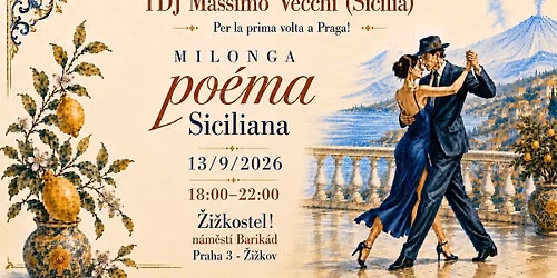 Milonga PO\u00c9MA "Siciliana", TDJ Massimo Vecchi (SICILIA), 13\/9\/2026
