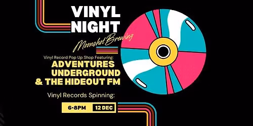 Vinyl Night at Moonshot Brewing
