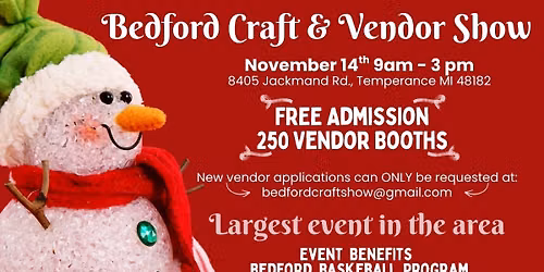 Bedford Basketball Craft Show