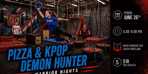 Pizza & KPop Demon Hunter Night