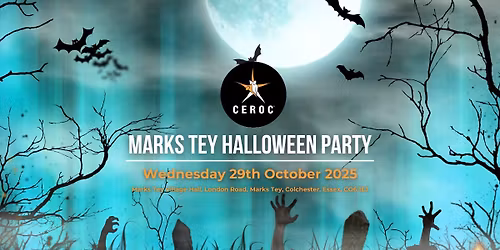 Marks Tey Halloween Party - Wed 29th Oct 2025
