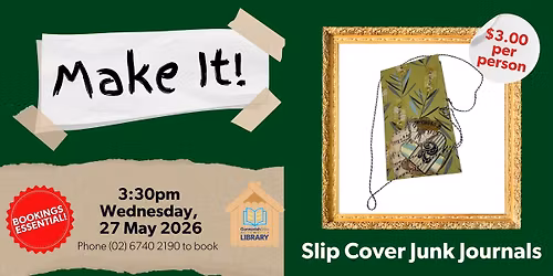 Make It! Slip Cover Junk Journals l BOOKINGS ESSENTIAL
