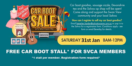Swan View Car Boot Sale