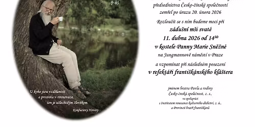 Posledn\u00ed rozlou\u010den\u00ed s PhDr. Vladim\u00edrem Li\u0161\u010d\u00e1kem, CSc. DSc.