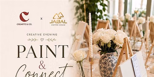 Paint & Connect | A Creative Evening at Jabal Coffee House