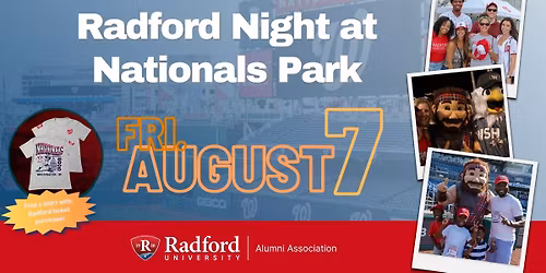 Radford Night at Nationals Park