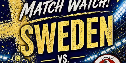 Sweden vs Tunisia World Cup Watch Party at The Greatest Bar