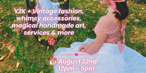 \u25c6 enter the pixie portal \u25c6 a pop-up market for the girls, gays and theys