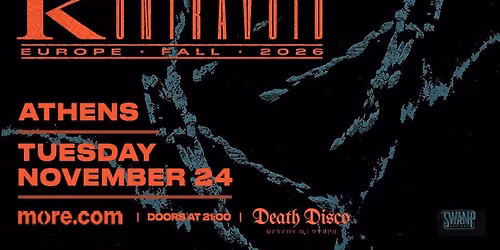 KONTRAVOID Live in Athens | Tuesday November 24 | Death Disco