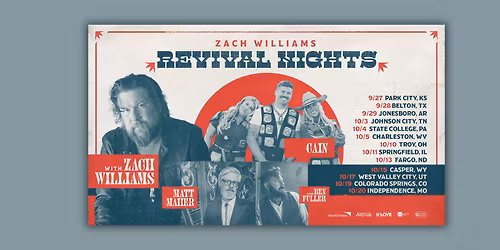 Parking Zach Williams