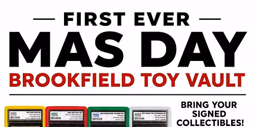 MAS Day @ Brookfield Toy Vault - Authentication Services 