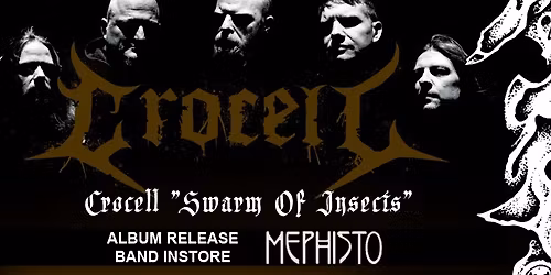 Crocell album release \/ band instore