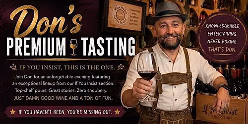 Don's Premium Tasting