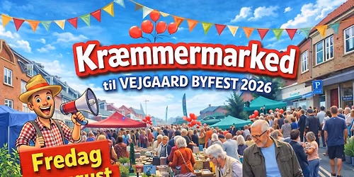 Kr\u00e6mmere til Kr\u00e6mmermarked i Vejgaard