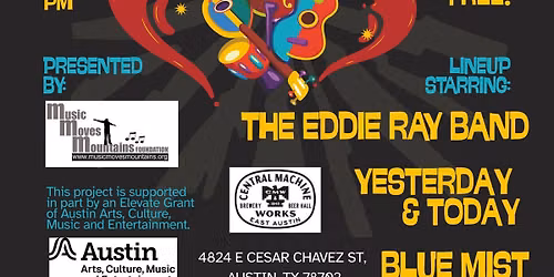 All Abilities Rock Music Fest w\/ The Eddie Ray Band, Yesterday & Today, and Blue Mist