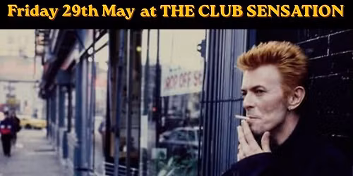 David Bowie memorial show Pre-Party! with DJ and Gigs!!! Vo.\u6709\u5f85\u96c5\u5f66\u3001Gt.\u4f0a\u6771\u6b63\u3001Ba.michiaki\u3001Dr.\u67cf\u539f\u514b\u5df3\/ SLAVE S