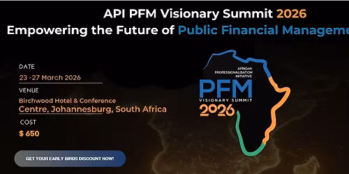 API PFM Visionary Summit 2026