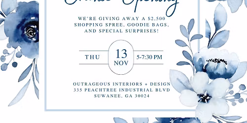Outrageous Interiors + Design's Suwanee Design Center Grand Opening
