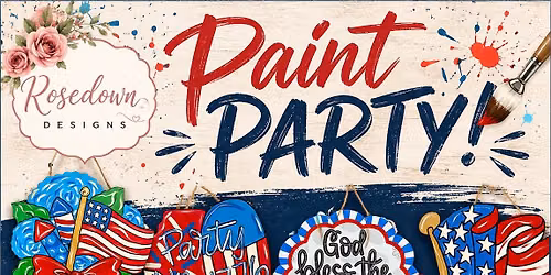 4th of July Paint Party