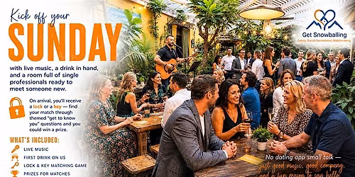 Sunday Sessions: Lock & Key Live for Singles over 40