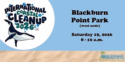 International Coastal Cleanup: BLACKBURN POINT PARK (west node)
