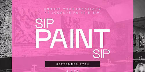 Paint and Sip - Fall Themed