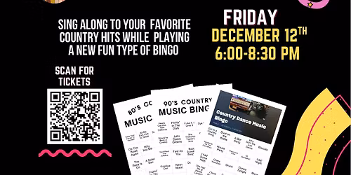 Country Music Bingo Night @ Two Tracks Cellars Lancaster
