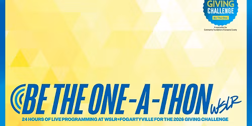 24 Hours of Live Programming at WSLR+Fogartyville for the 2026 Giving Challenge