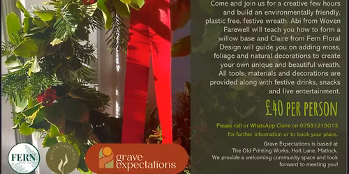 Festive Wreath Making Workshop