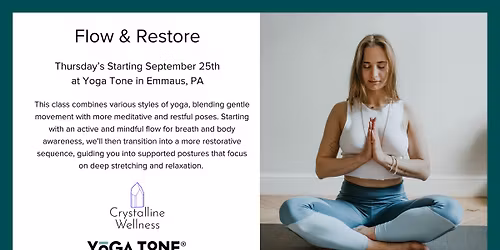 Flow & Restore Yoga Class