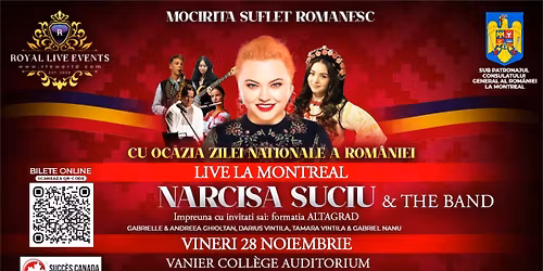 NARCISA SUCIU and the BAND-MONTREAL 2025