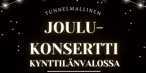Joulukonsertti kynttil\u00e4nvalossa